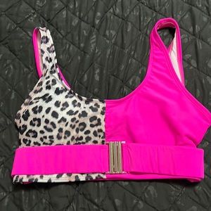 Beautiful hot pink bikini top